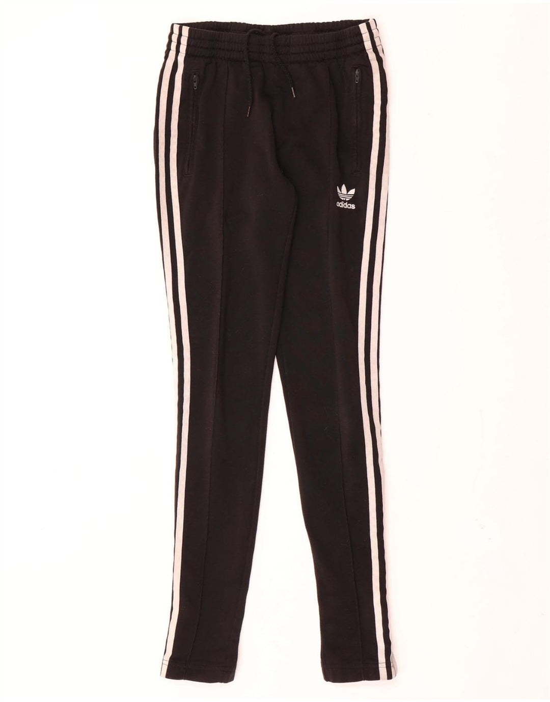 ADIDAS Damen Trainingshose UK 6 XS Schwarz Polyester