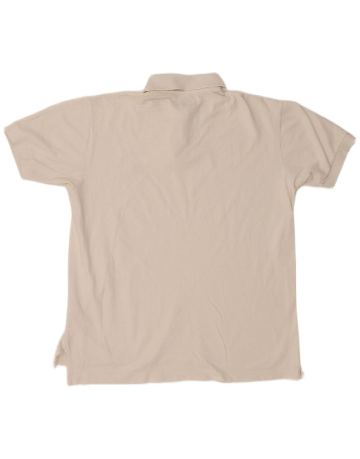 Calvin Klein Herren-Poloshirt, große weiße Baumwolle