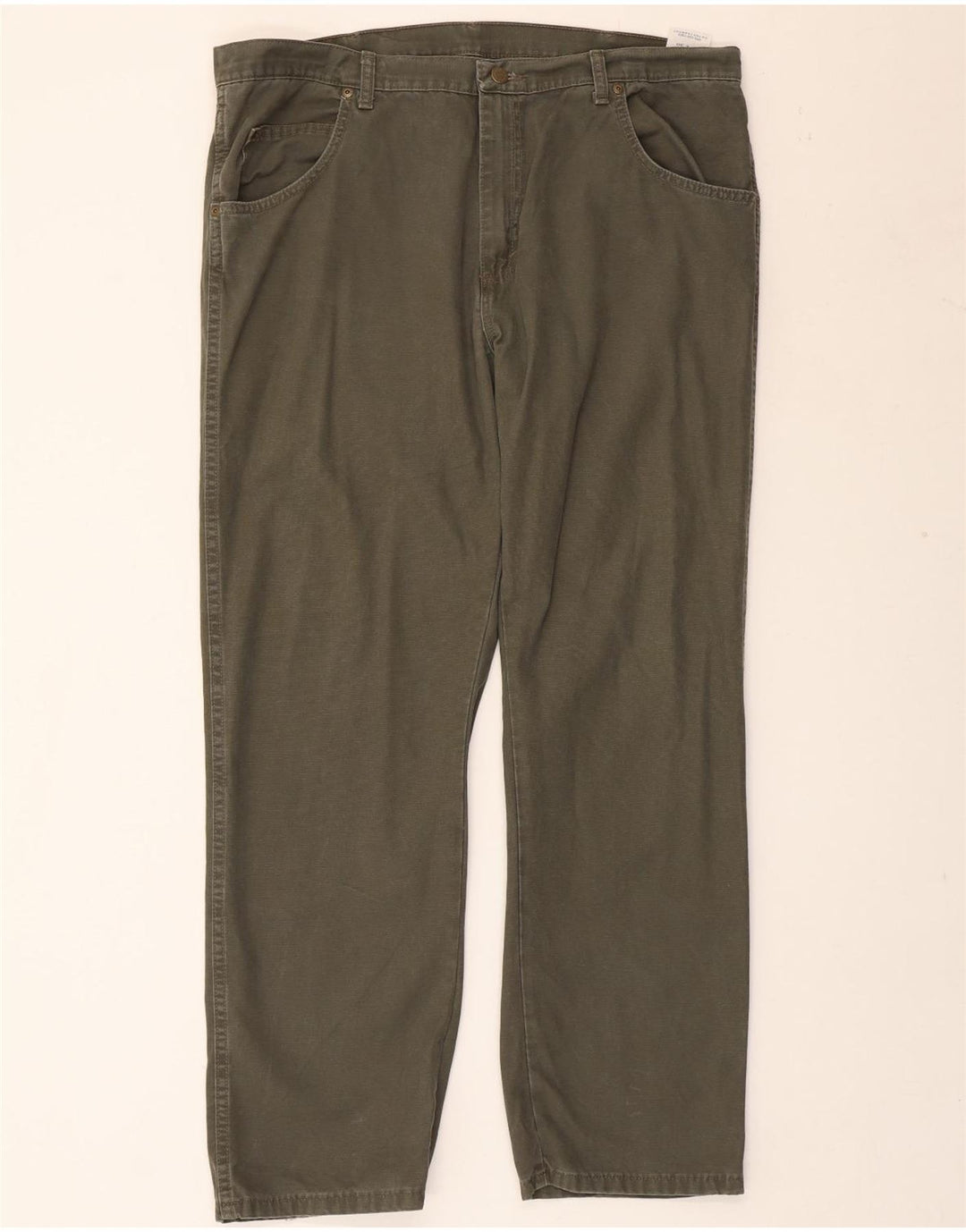 WRANGLER Gerade Freizeithose für Herren, W40, L30, Khaki, Baumwolle