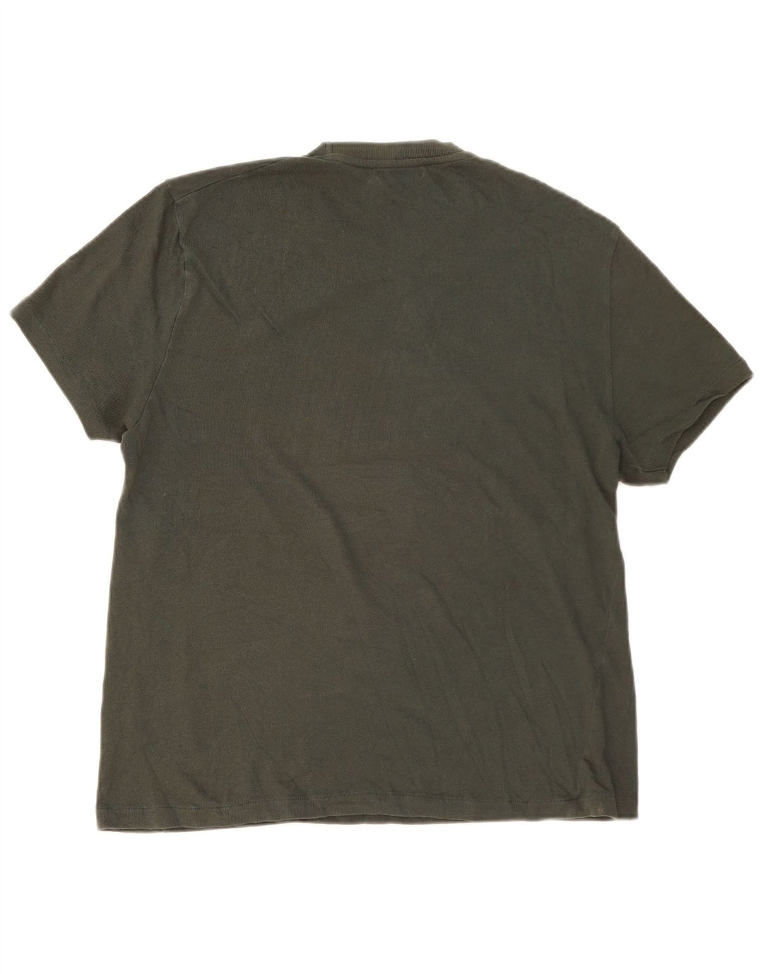 Zara Herren T-Shirt Top Large Khaki