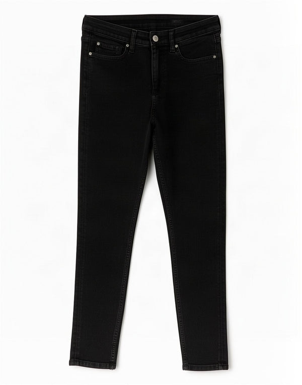 Marks & Spencer Damen The Ivy Skinny Jeans UK 12 Medium W30 L28 Schwarz