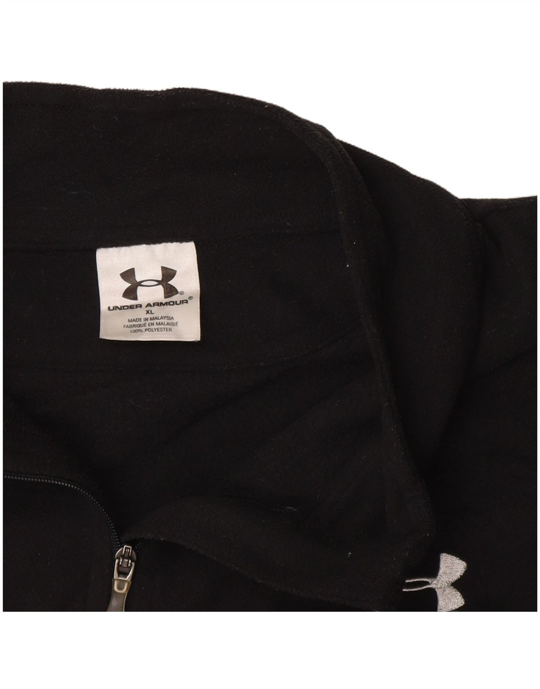 UNDER ARMOUR Damen-Pullover-Trainingsoberteil mit Reißverschluss, UK 18, XL, Marineblau