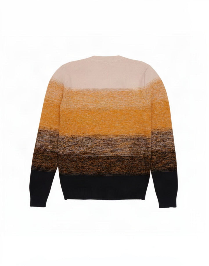 Jack & Jones Herren-Pullover mit Rundhalsausschnitt, klein, mehrfarbig gestreift