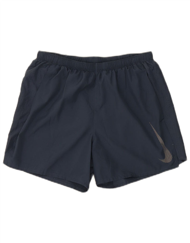 Nike Herren Dri Fit Sport Shorts Medium Marineblau Polyester