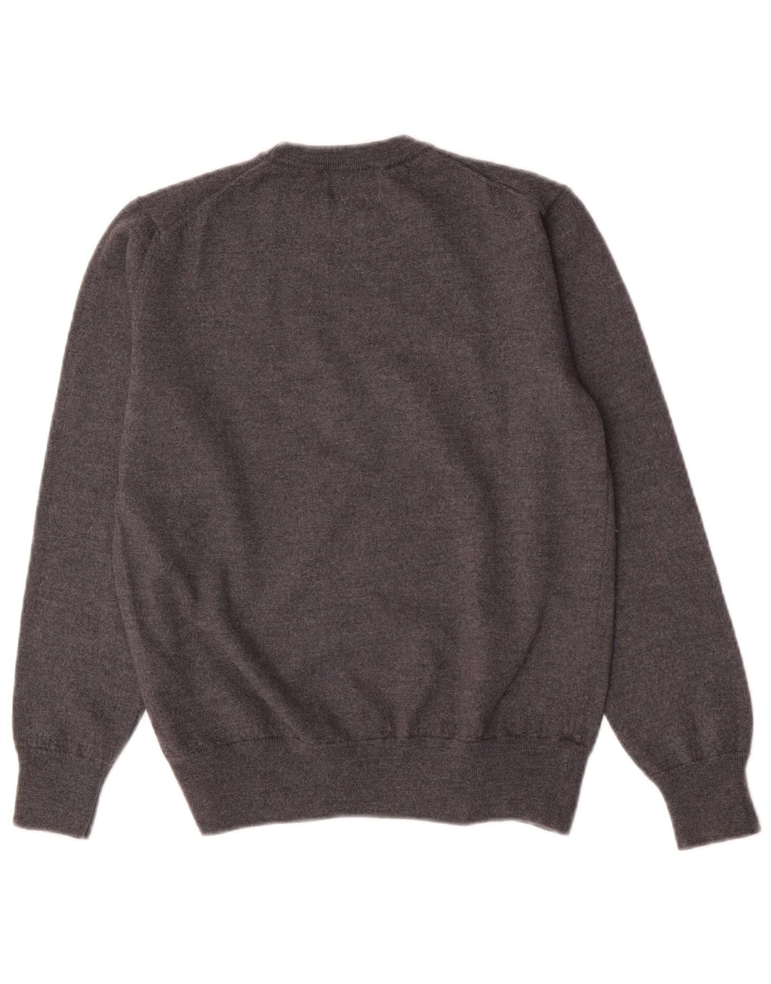 Refrigiwear Jungen-Pullover mit Rundhalsausschnitt, 11–12 Jahre, mittelgraue Wolle