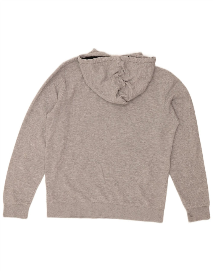 Jack & Jones Herren-Kapuzenpullover mit Grafik, groß, Grau, Farbblock