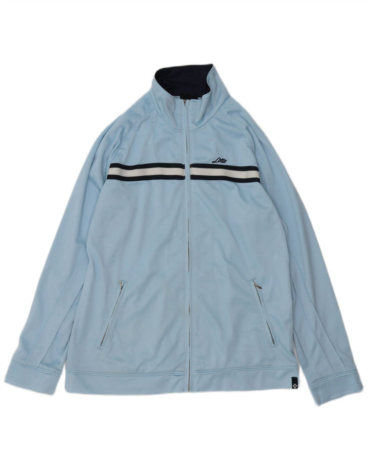 Lotto Damen-Trainingsanzug-Top-Jacke, UK 20, 2XL, Blau