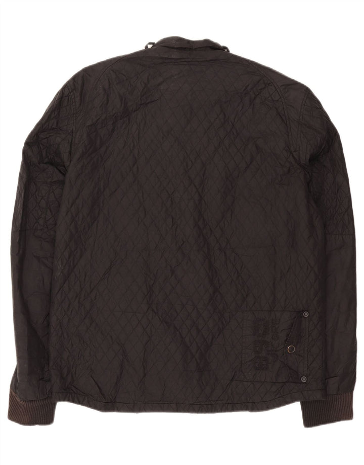 Jack & Jones Herren Steppjacke UK 44 2XL Graues Nylon