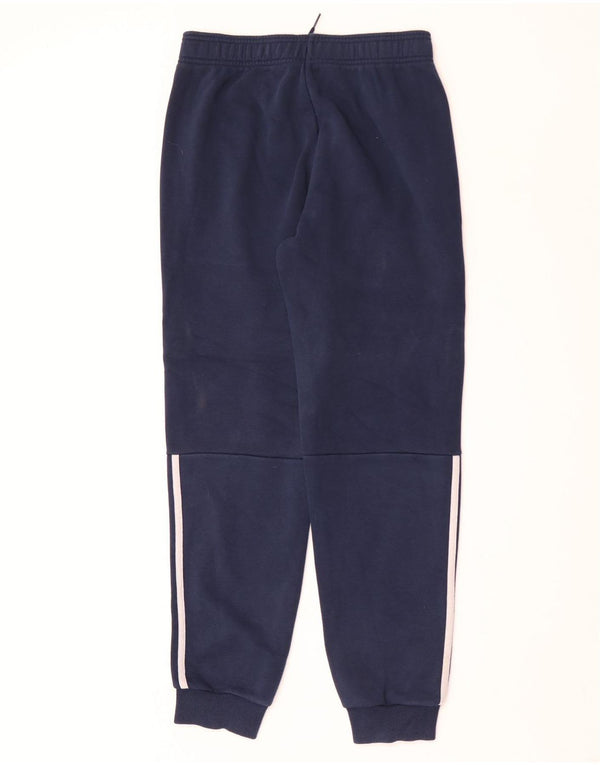 Adidas Jungen Trainingshose Jogger 13-14 Jahre Marineblaue Baumwolle