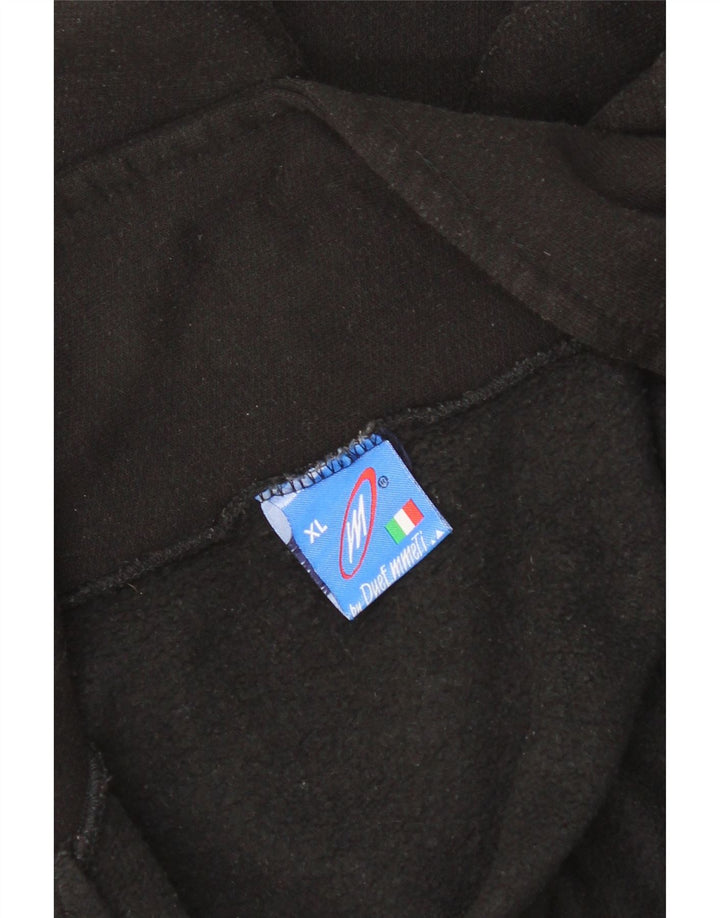 Vintage Herren Trainingsanzug Top Jacke XL Schwarz
