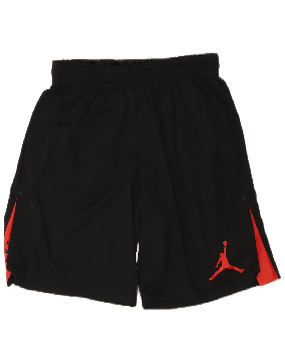 Jordan Herren Dri Fit Sportshorts, groß, schwarzes Farbblock-Polyester