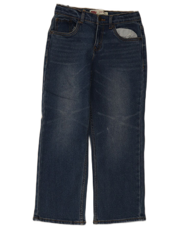 Levi's lockere Jeans für Mädchen, 7–8 Jahre, W26, L23, blaue Baumwolle