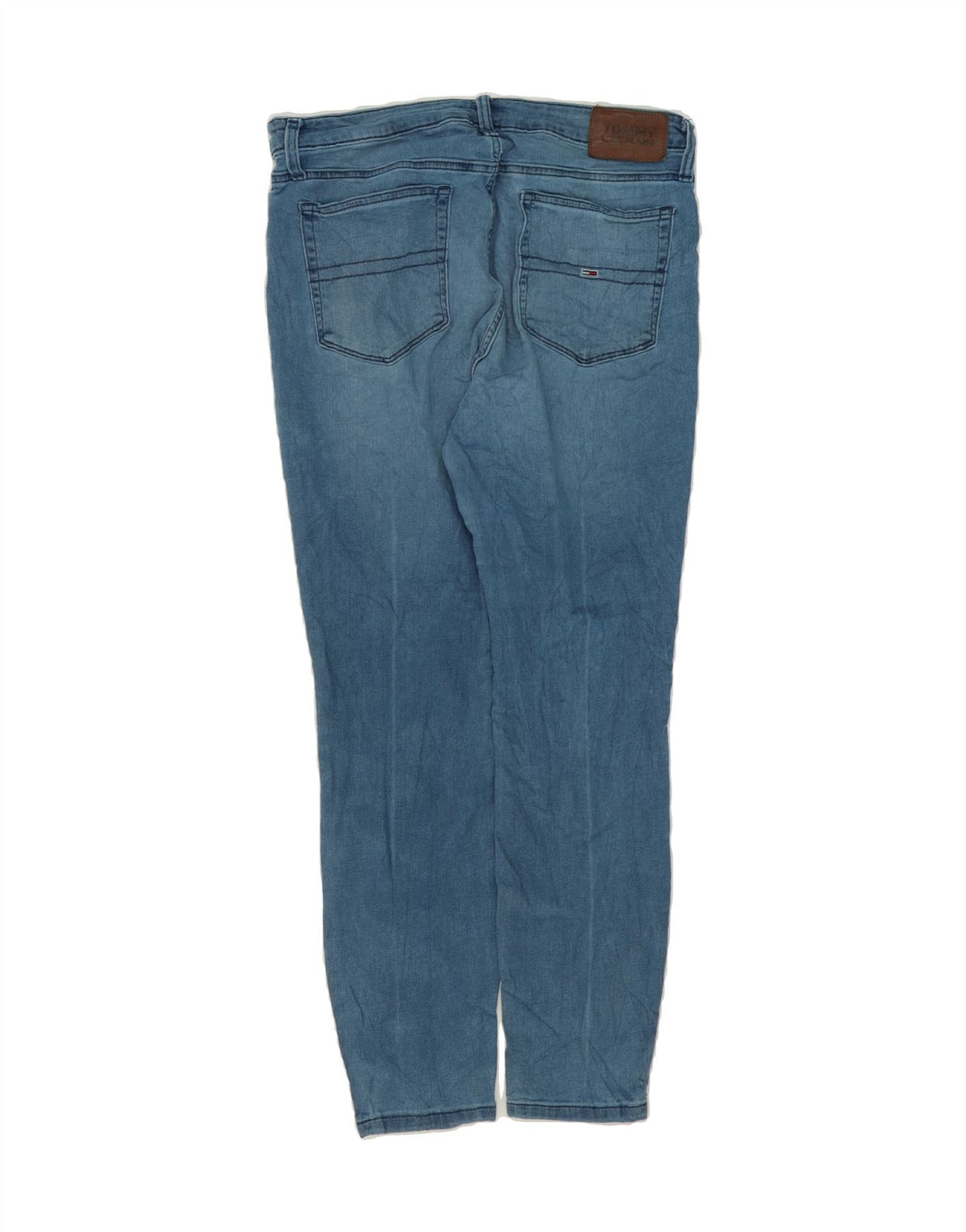 TOMMY HILFIGER Womens Slim Jeans W31 L28 Blue Cotton Vintage Tommy Hilfiger and Second-Hand Tommy Hilfiger from Messina Hembry 