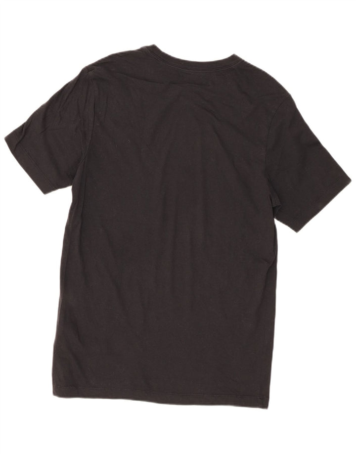 Nike Herren T-Shirt Top Small Schwarz Baumwolle