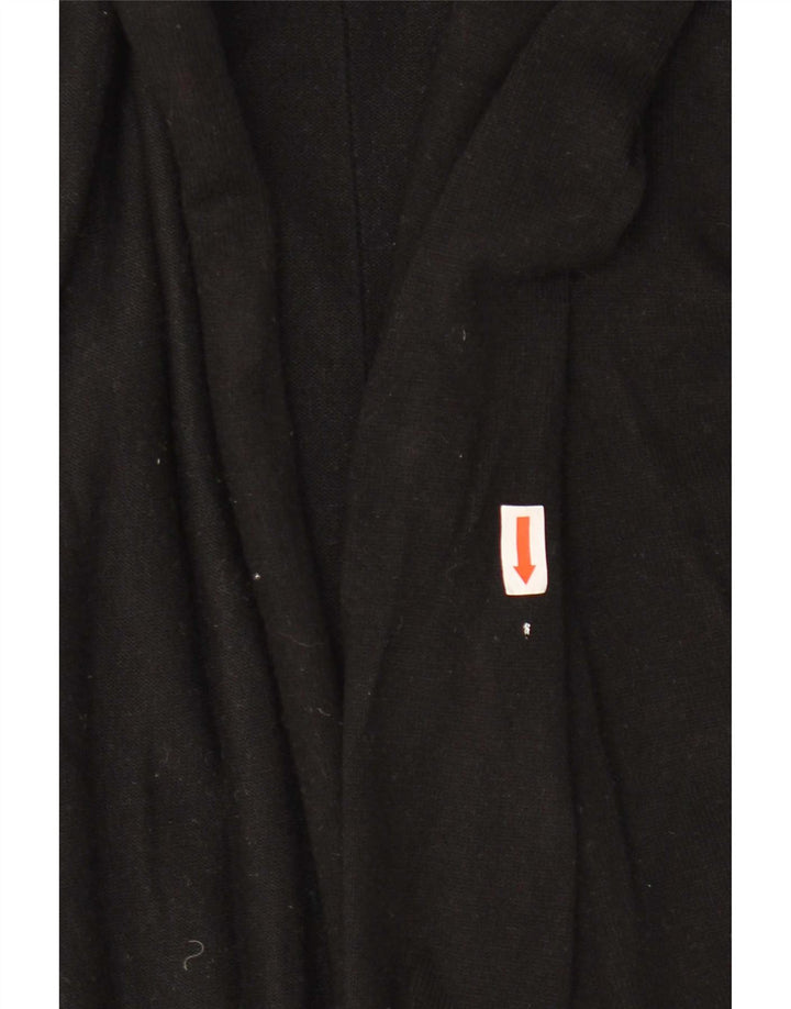 Offener Cardigan für Damen von Zara, Gr. 10, Größe S, Schwarz, Viskose