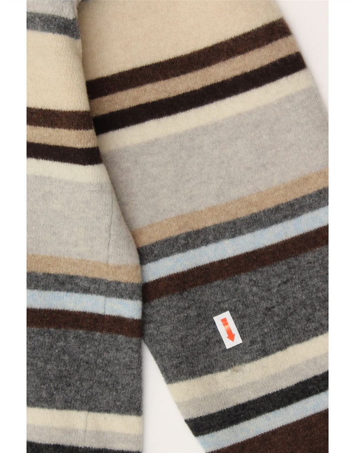 KAPPA Damen-Pullover mit Rundhalsausschnitt, Gr. 40, groß, mehrfarbig, gestreift