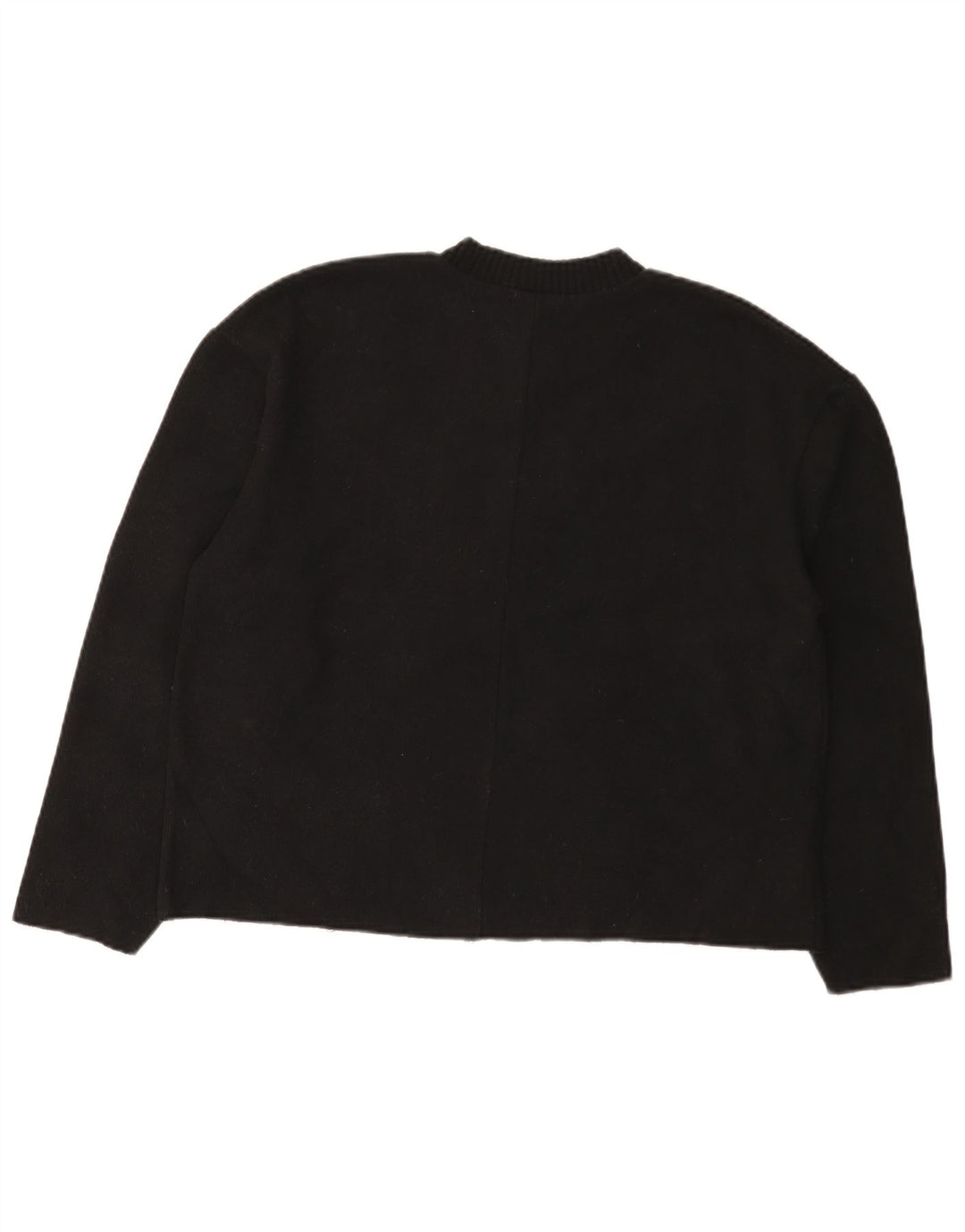 Zara Damen-Pullover mit Rundhalsausschnitt, Gr. 14, mittelschwarz