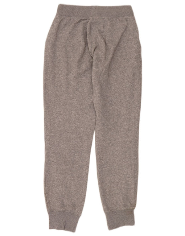 Adidas Damen Graphic Trainingshose Jogger UK 4/6 XS Graue Baumwolle