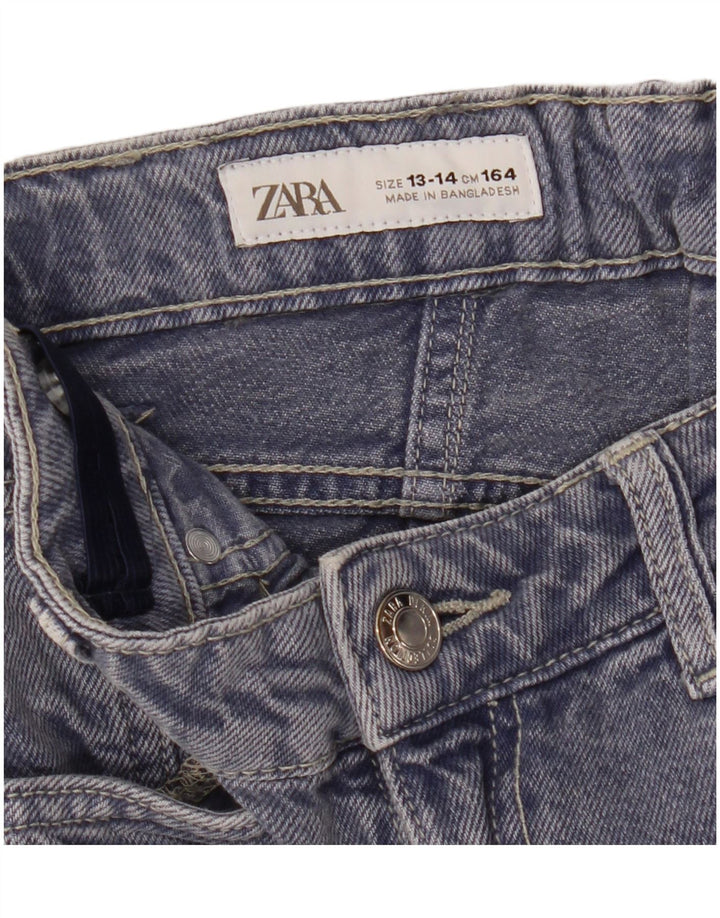 Lockere Jeans für Mädchen von ZARA, 13–14 Jahre, W26, L27, Marineblau