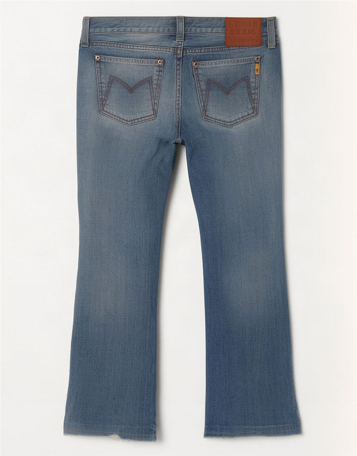 Meltin' Pot Damen Nicole Bootcut Jeans W30 L28 Blau