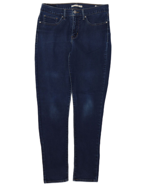 LEVI'S Damen 311 Shaping Skinny Jeans W30 L29 Marineblau Baumwolle