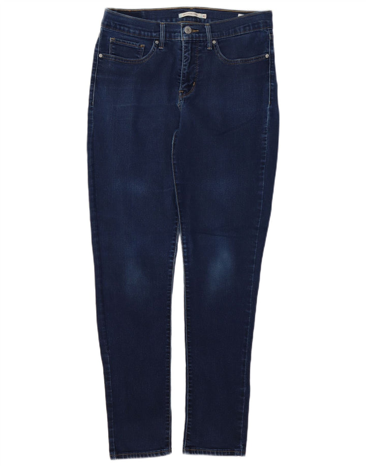 LEVI'S Damen 311 Shaping Skinny Jeans W30 L29 Marineblau Baumwolle