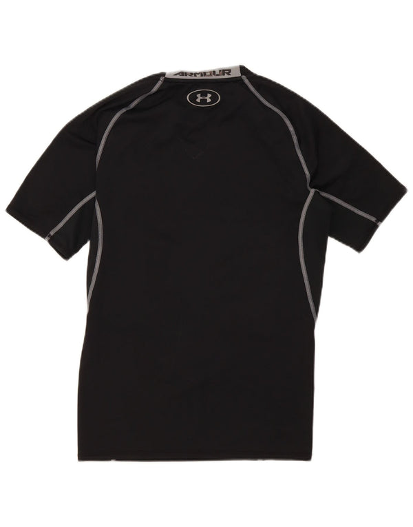 Under Armour Herren Heat Gear Graphic T-Shirt Top Large Schwarz