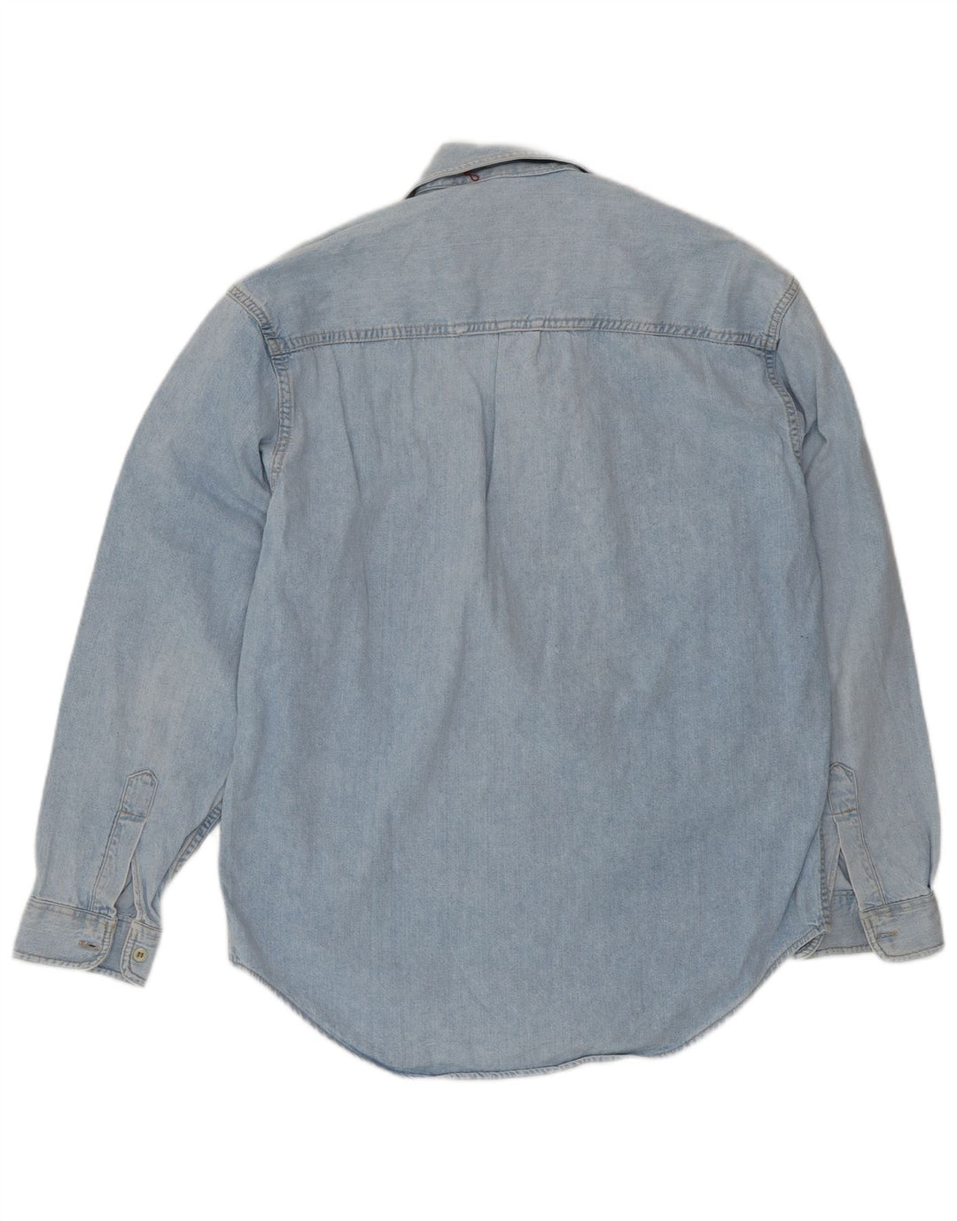 Charro Herren Jeanshemd Mittelblau