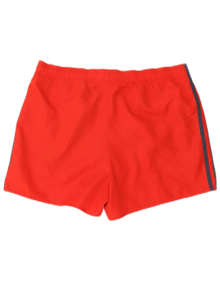 Adidas Herren Badeshorts Mittelrotes Polyester