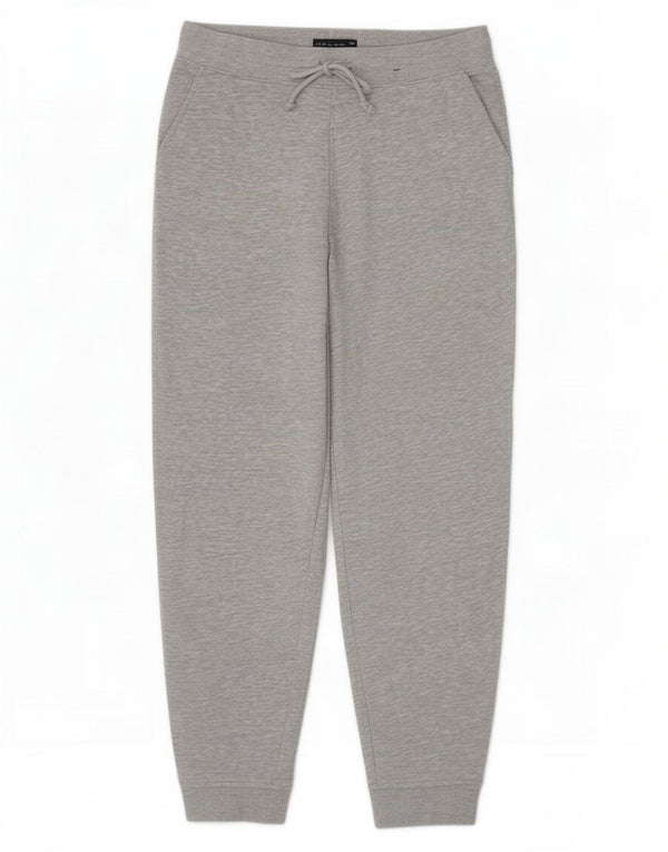 Marks & Spencer Damen-Trainingshose, Jogginghose, UK 12, mittelgraue Baumwolle