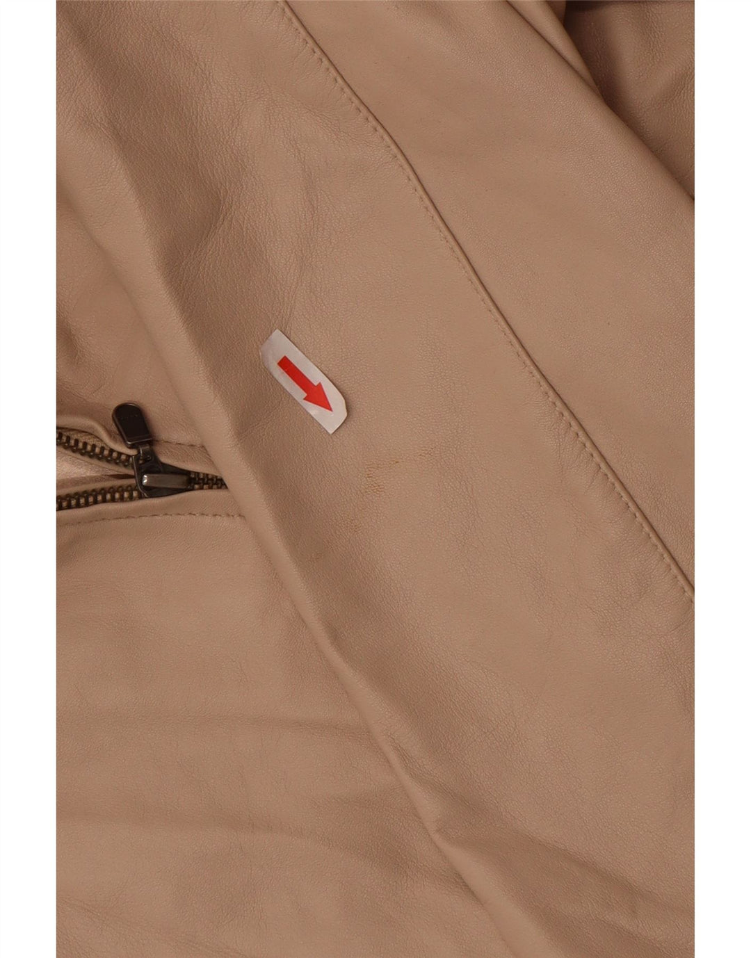 Lakeland Damen Lederjacke UK 12 Medium Beige Leder