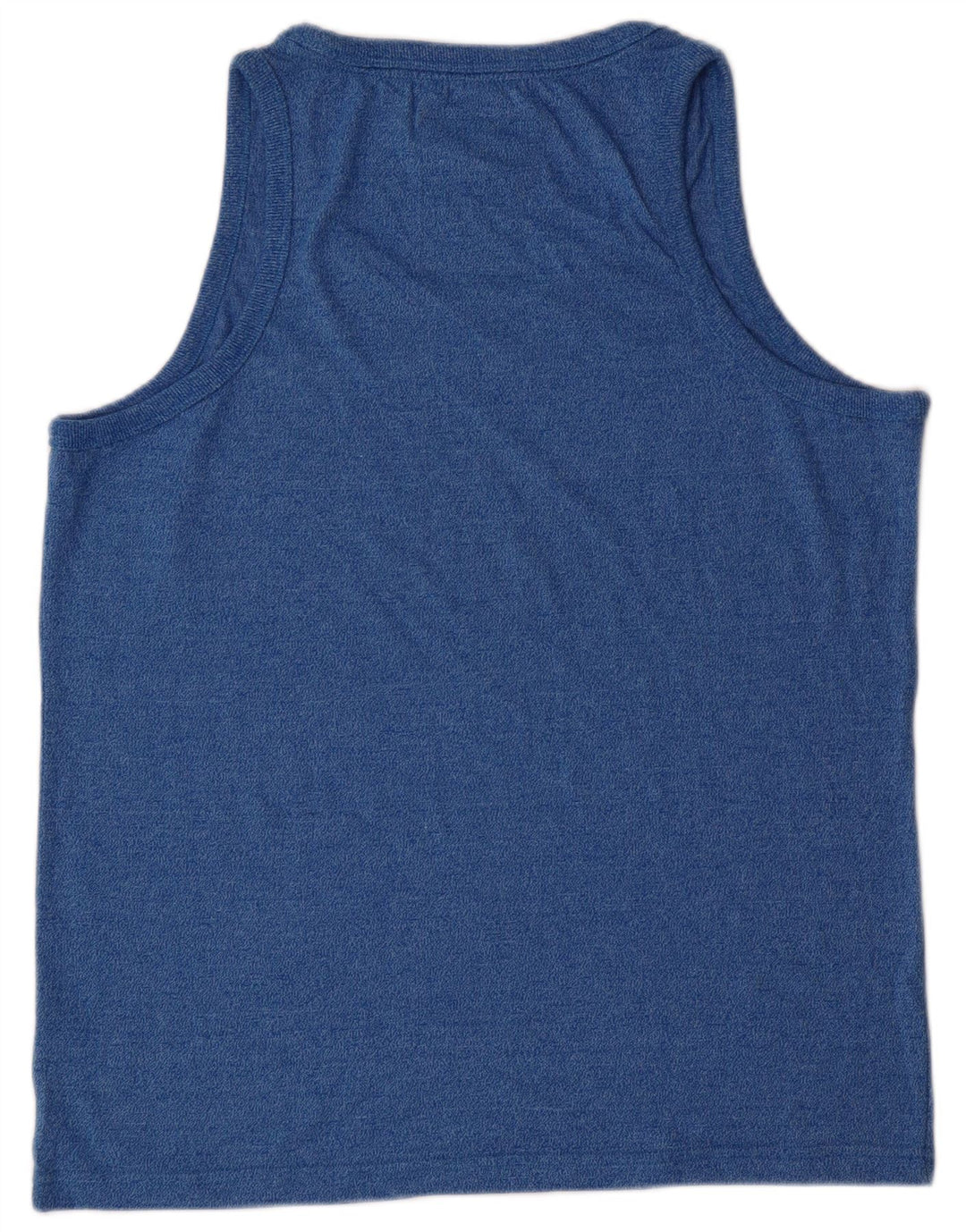 SUPERDRY Herren Grafik-Weste-Top 2XL Blaue Baumwolle