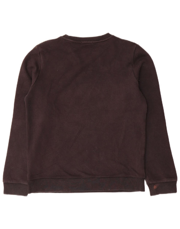 Calvin Klein Jeans Mädchen-Sweatshirt mit Grafik, 15–16 Jahre, schwarze Baumwolle
