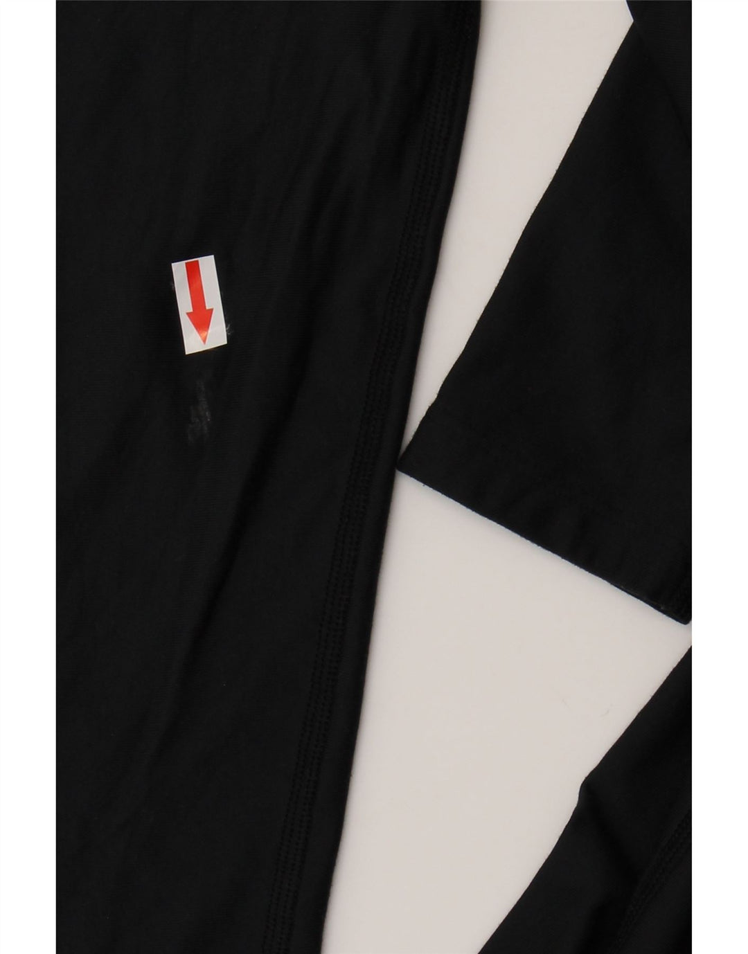 Under Armour Damen Kompressionsoberteil Langarm UK 14 Large Schwarz Polyester