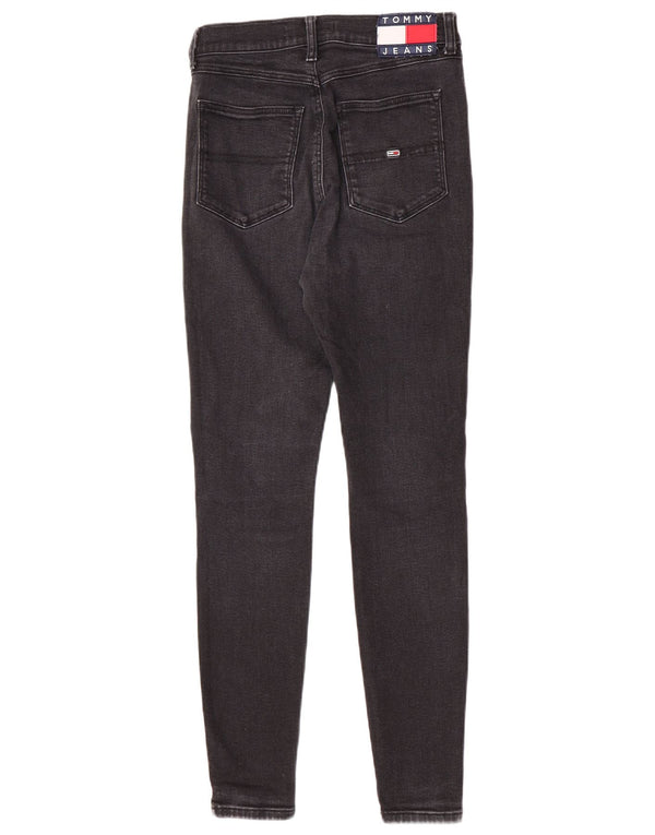 Tommy Hilfiger Damen Melany High Rise Super Skinny Jeans W29 L30 Schwarz
