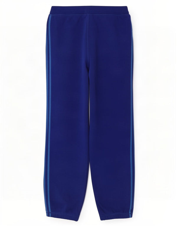 Adidas Damen Trainingshose Jogger UK 10 Small Blau Baumwolle