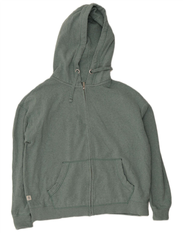 Fat Face Herren-Kapuzenpullover mit Reißverschluss, groß, aus blauer Baumwolle