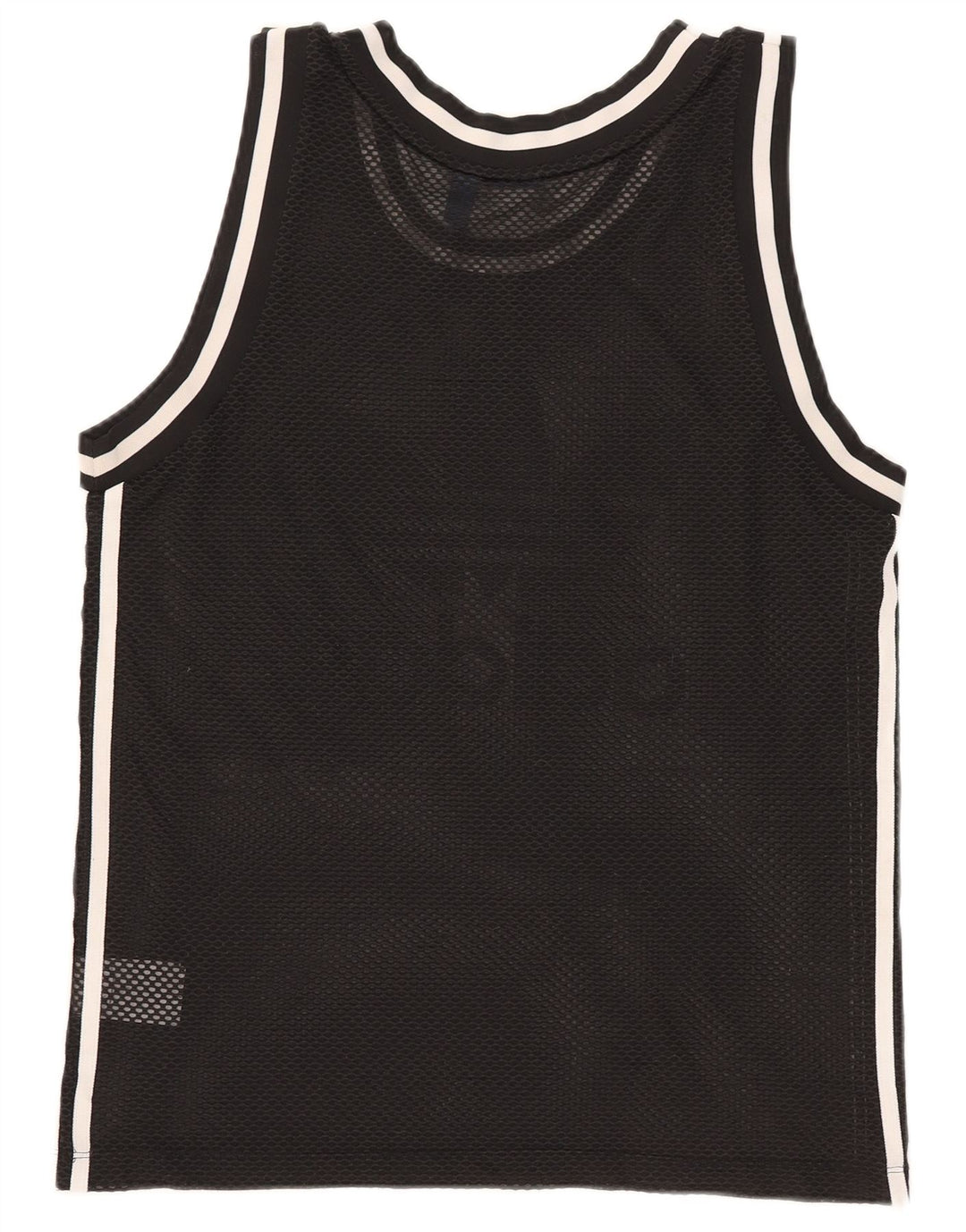 Adidas Damen Graphic Vest Top UK 12 Mittelschwarzes Polyester