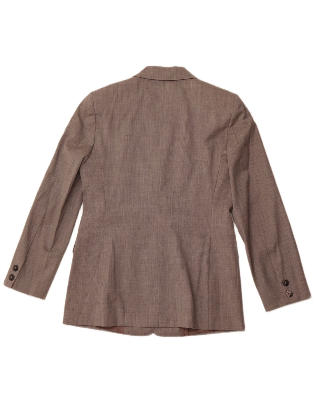 PIERRE CARDIN Damen 3-Knopf-Blazerjacke EU 42 Mittelgrauer Nadelstreifen