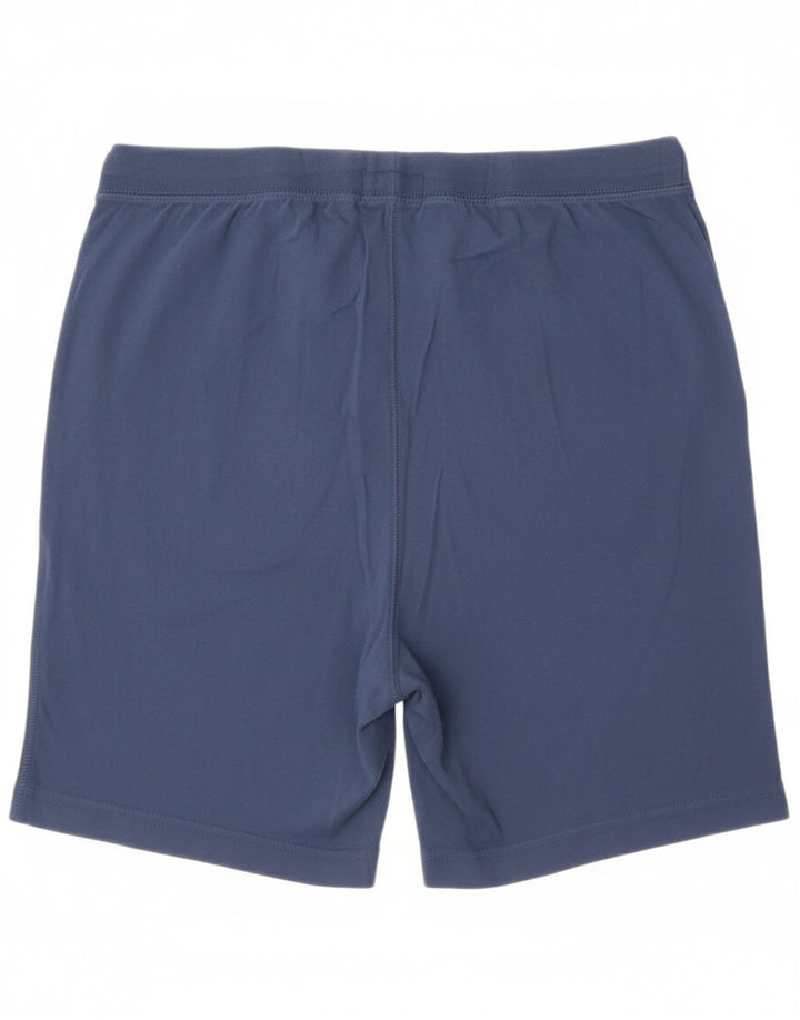 CHAMPION Mens Sport Shorts Small  Navy Blue Cotton
