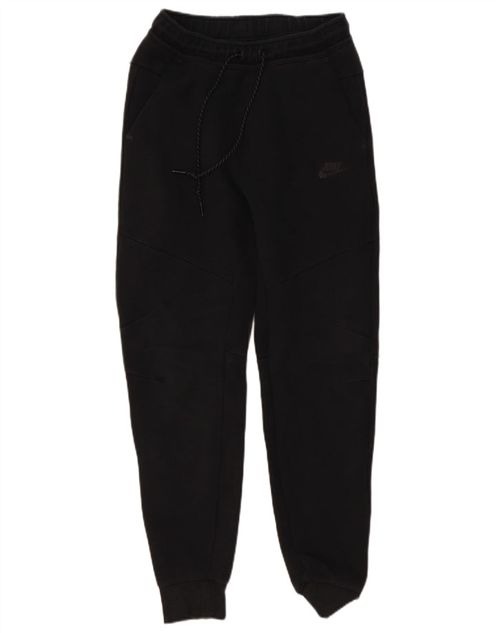 Nike Herren-Trainingshose, Jogginghose, Größe S, Schwarz, Baumwolle