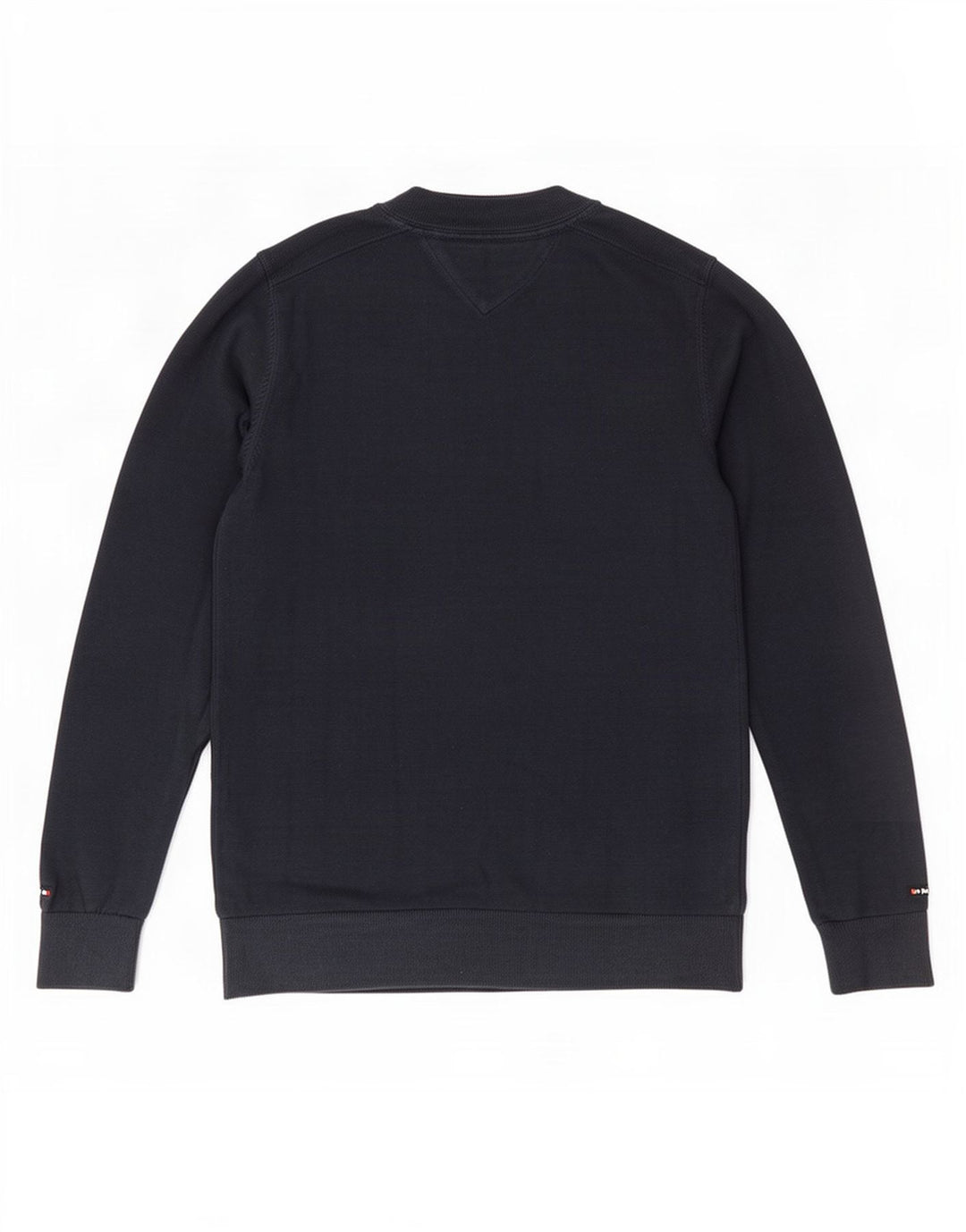 Tommy Hilfiger Herren-Pullover mit grafischem Rundhalsausschnitt, mittleres Marineblau