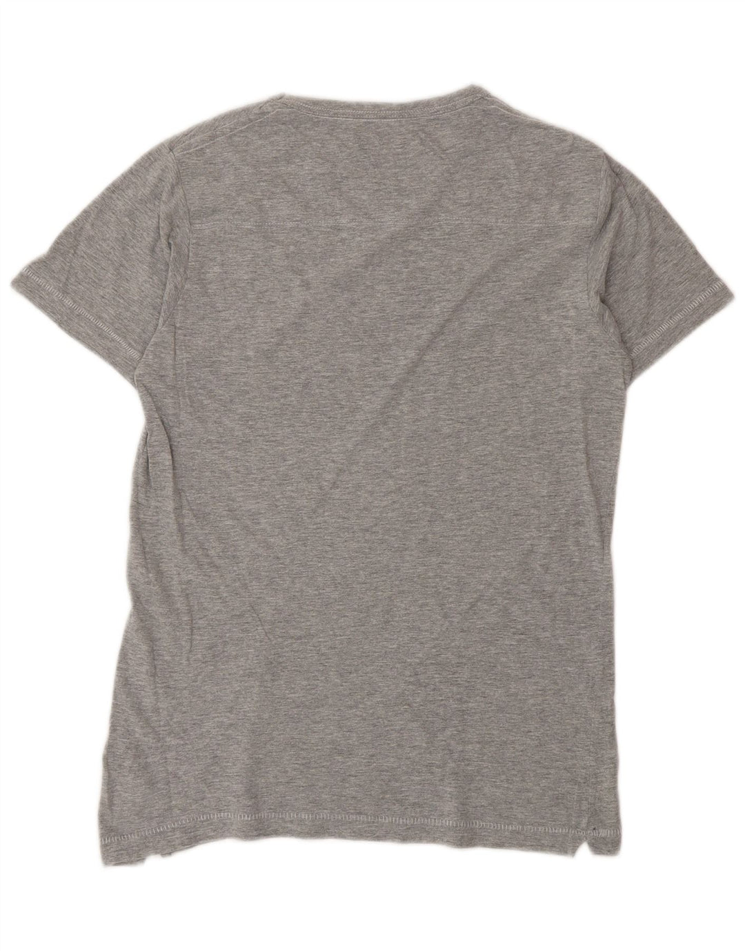 French Connection Damen T-Shirt Top UK 10 Small Grau Baumwolle