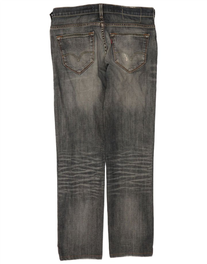 LEVI'S Herren 519 Slim Jeans W32 L30 Blaue Baumwolle