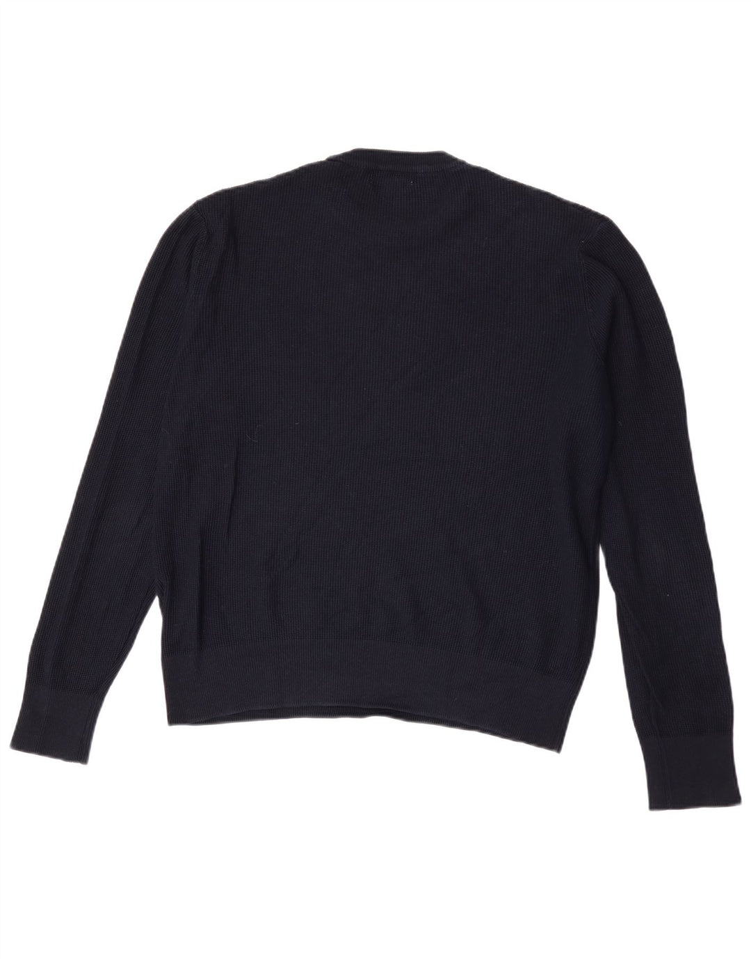 Zara Herren-Pullover mit Rundhalsausschnitt, mittelgroß, Marineblau