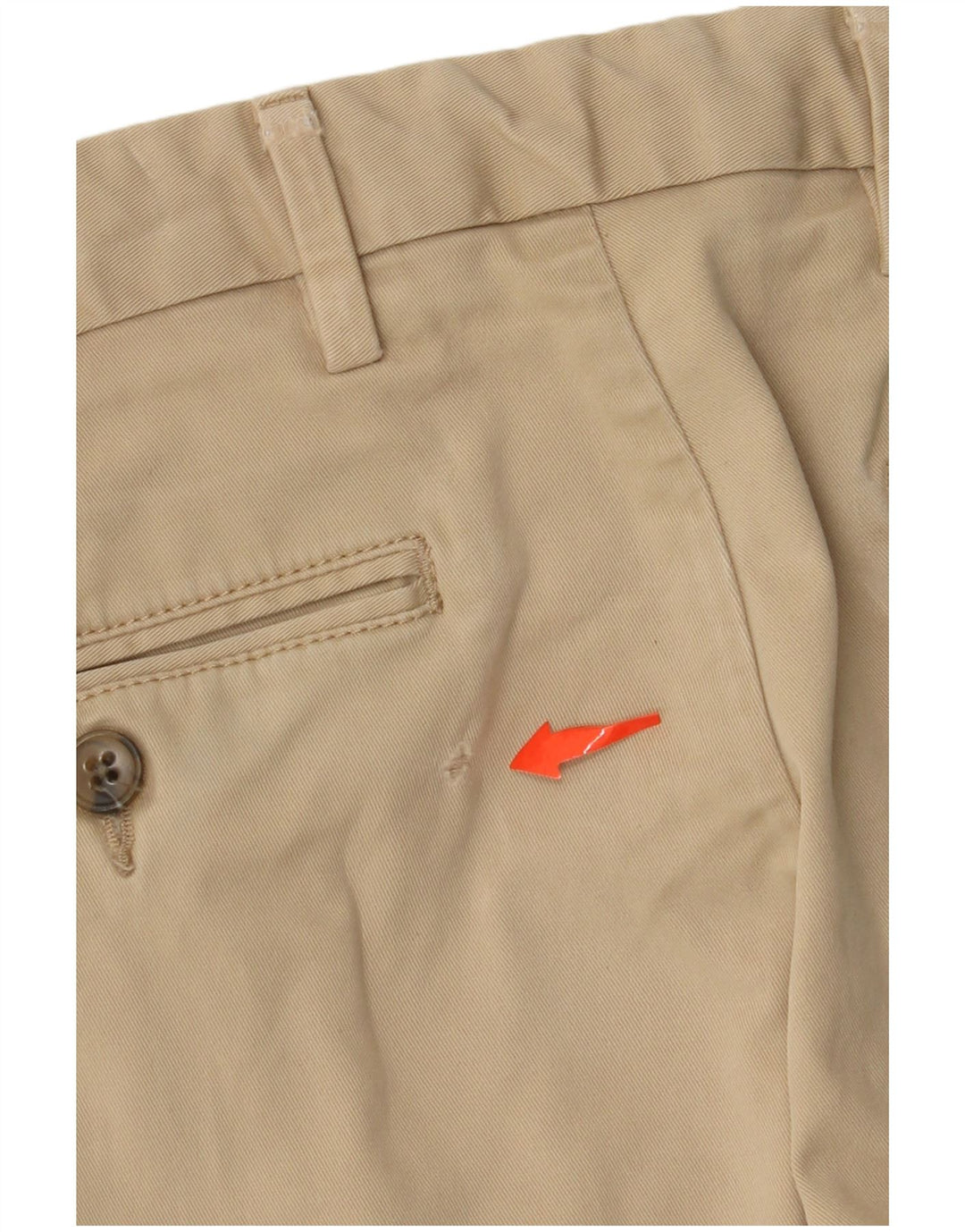 TOMMY HILFIGER Herren Skinny Chino Hose W33 L34 Beige Baumwolle