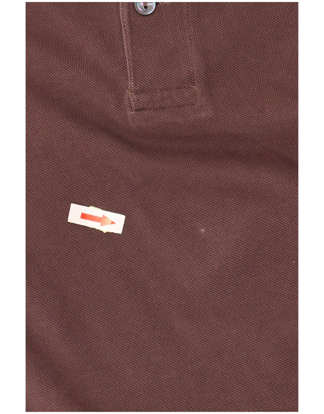 KAPPA Herren-Poloshirt aus mittelbrauner Baumwolle