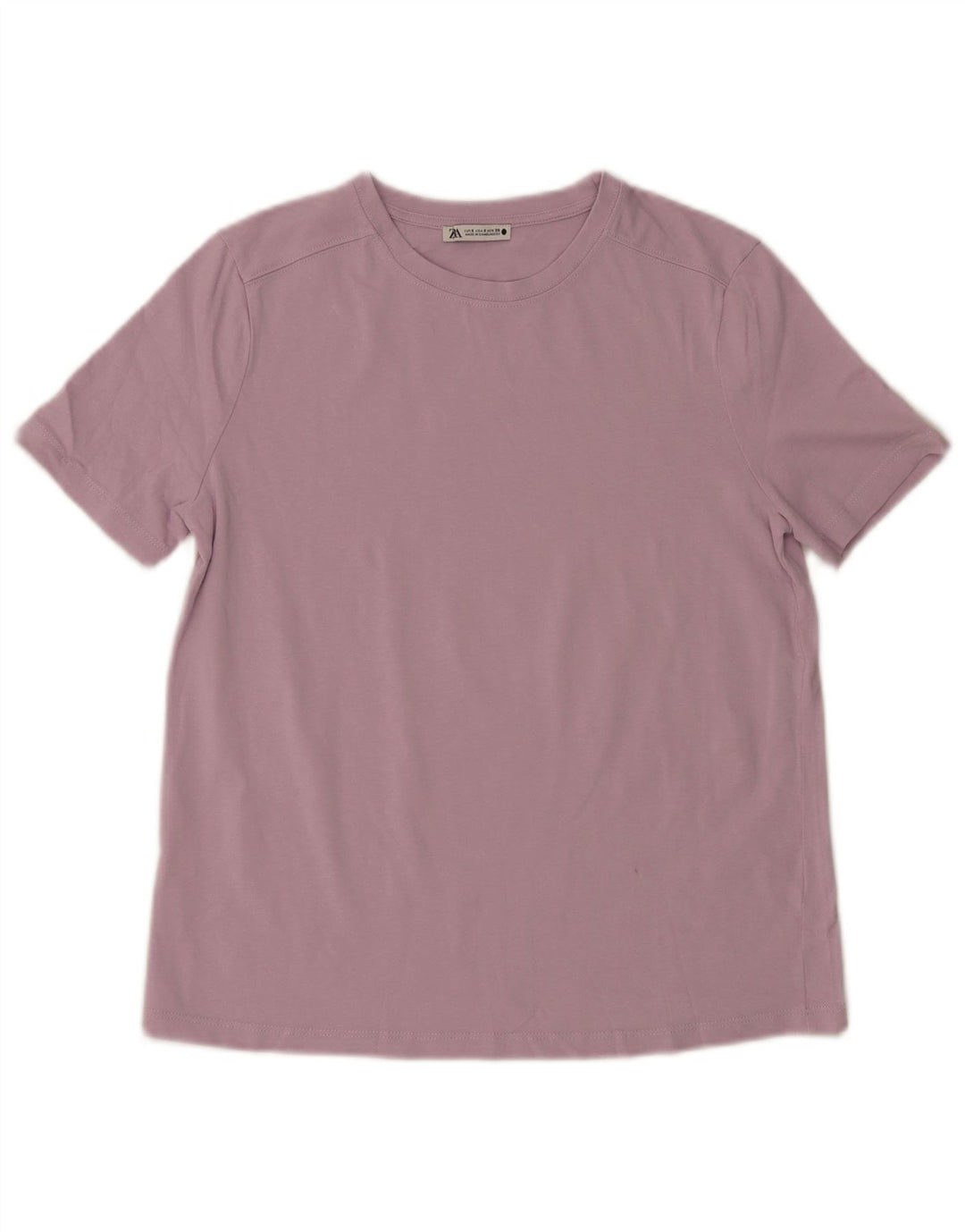 Zara Damen T-Shirt Top UK 10 Small Lila