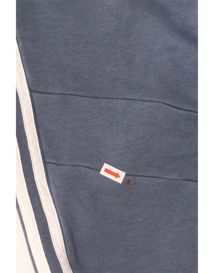 ADIDAS Mens Tracksuit Trousers Medium Blue Cotton Vintage Adidas and Second-Hand Adidas from Messina Hembry 