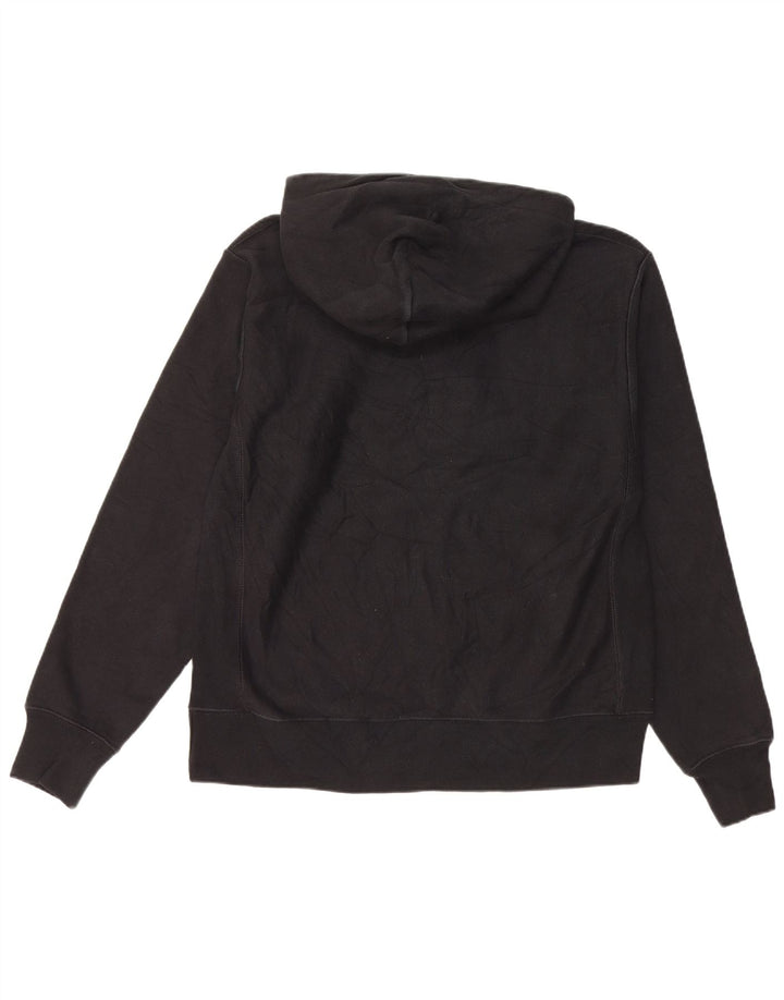 Champion Reverse Weave Hoodie-Pullover für Herren aus mittelschwarzer Baumwolle